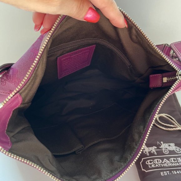 COACH TRADEMARK LOGO RARE Coach Chelsea EXC Coach Horse & Carriage LOGO VINTAGE - Picture 5 of 8